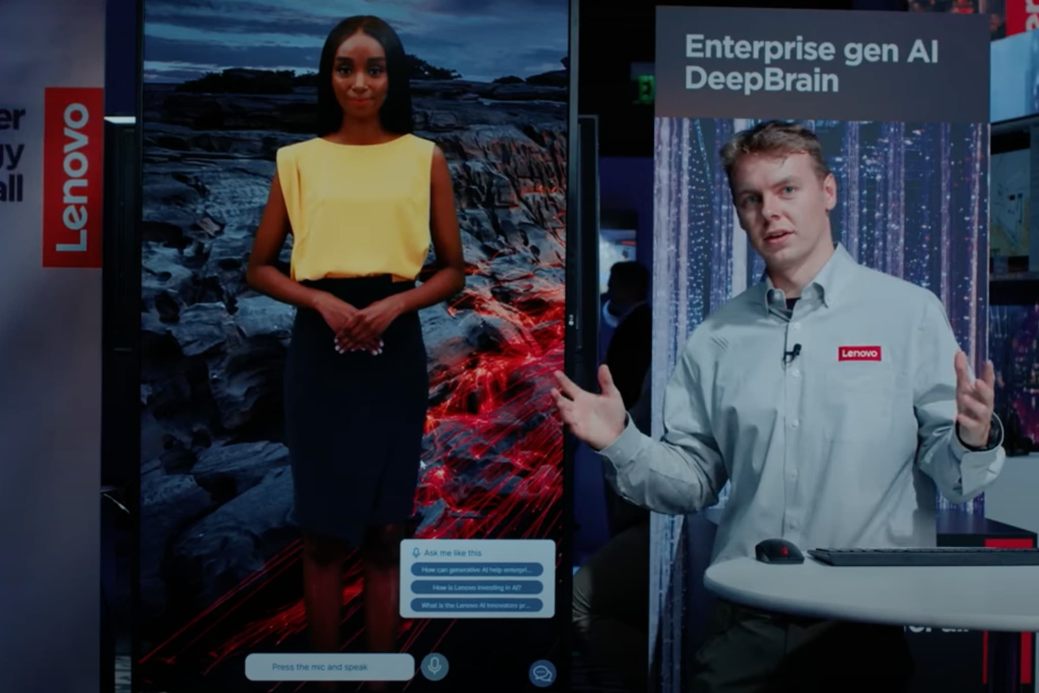 Interactive AI Avatar Demo